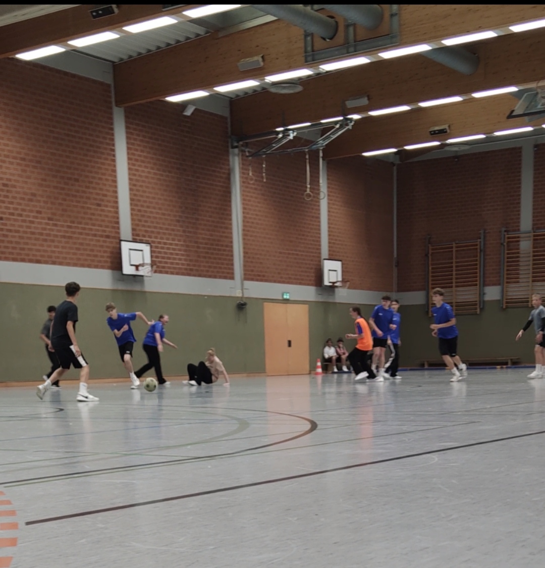 Fußballturnier im Jahrgang 8