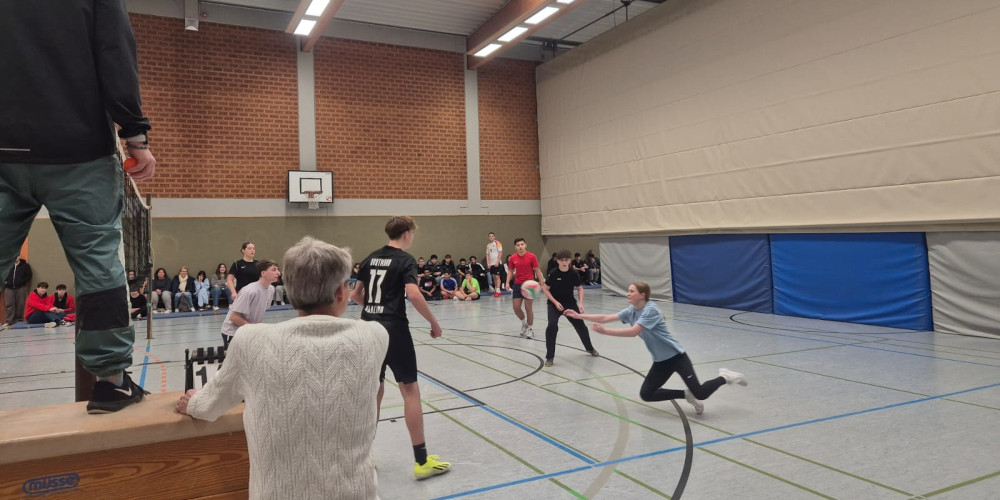 Volleyballturnier des Jahrgangs 10