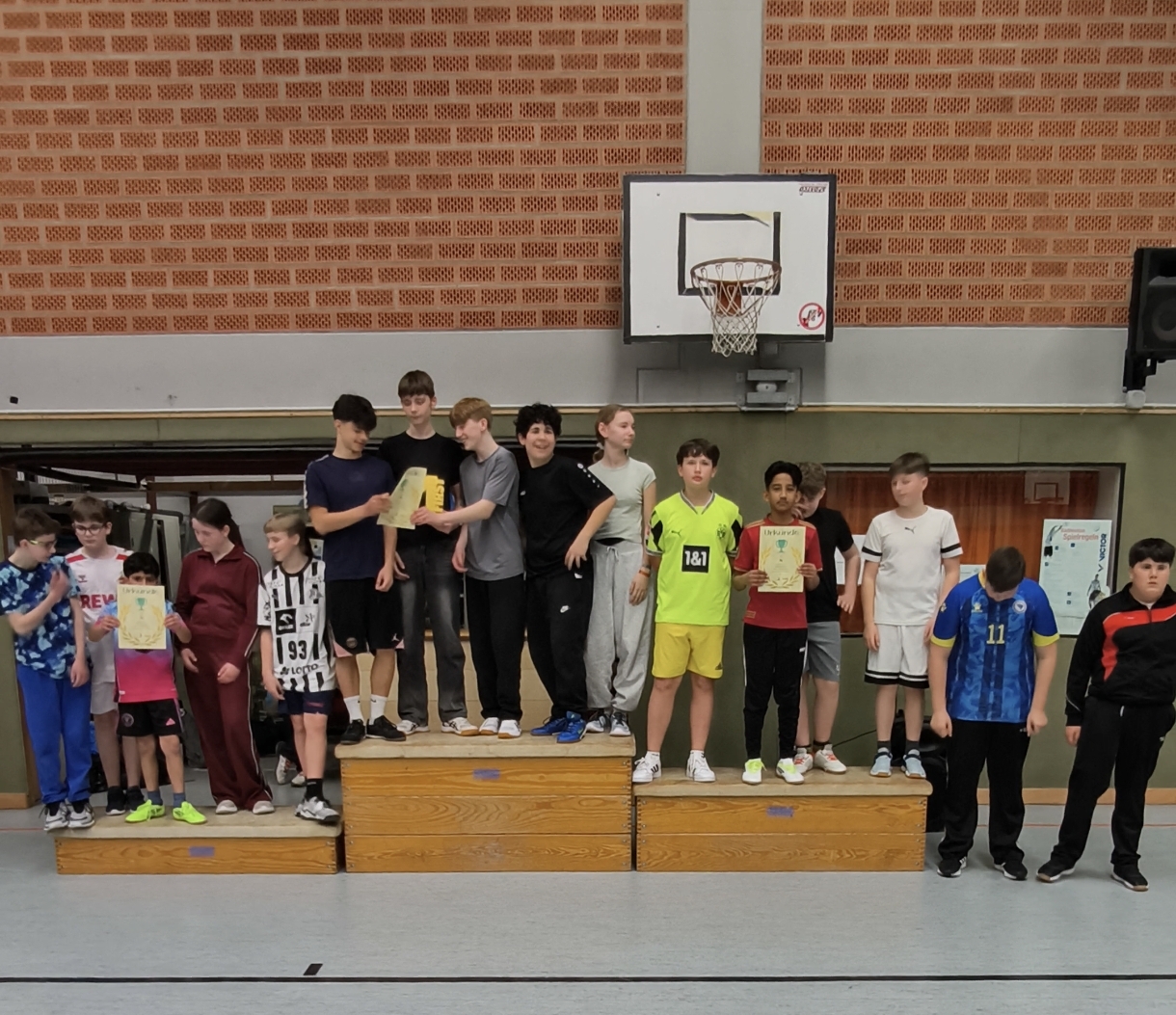 Völkerballturnier der Jahrgangsstufe 7